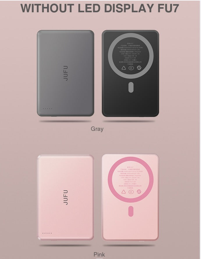 Adaptable To The Whole Scene With Magnetic Wireless Power Bank, A