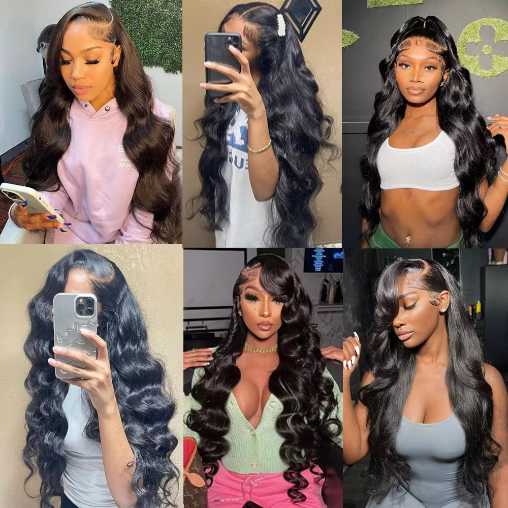 6x4 Density Virgin Human Hair Wigs For Black Women Vietnamese Raw Hair