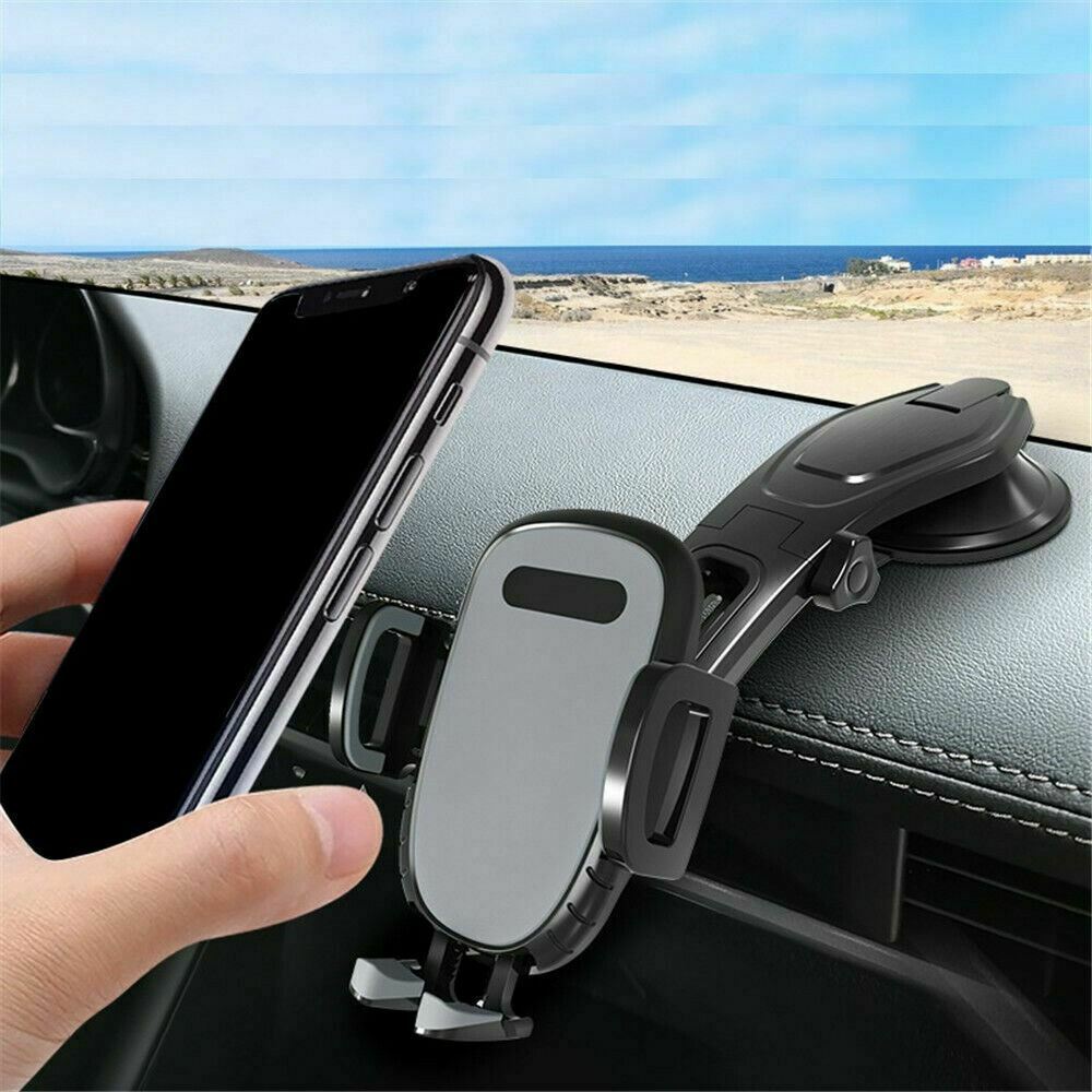 360 Rotatable Phone Mount Holder Car Dashboard Gravity Adjustable GPS