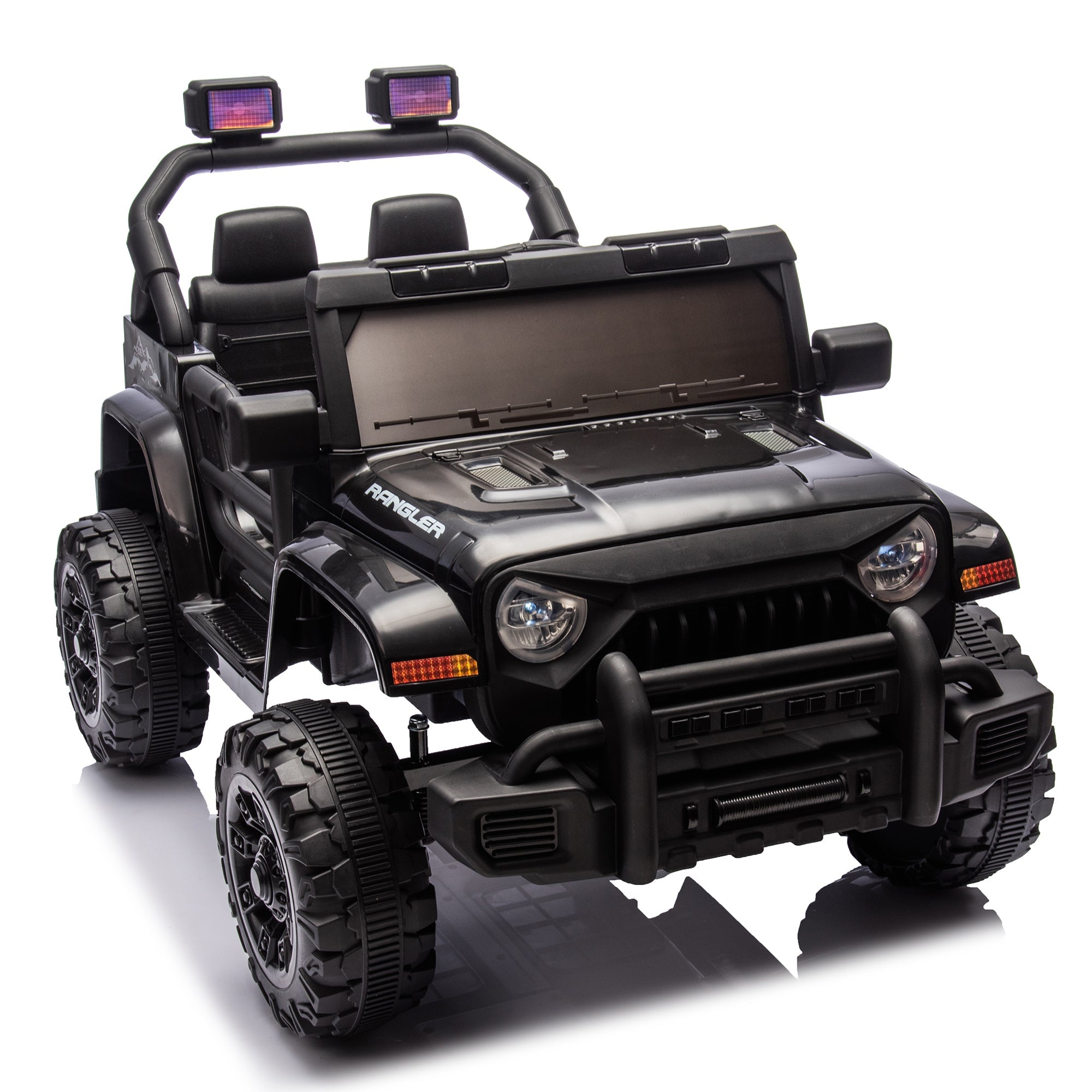 12V Kids Ride On Electric Car W Parents Control,Dual Drive, Four-wheel