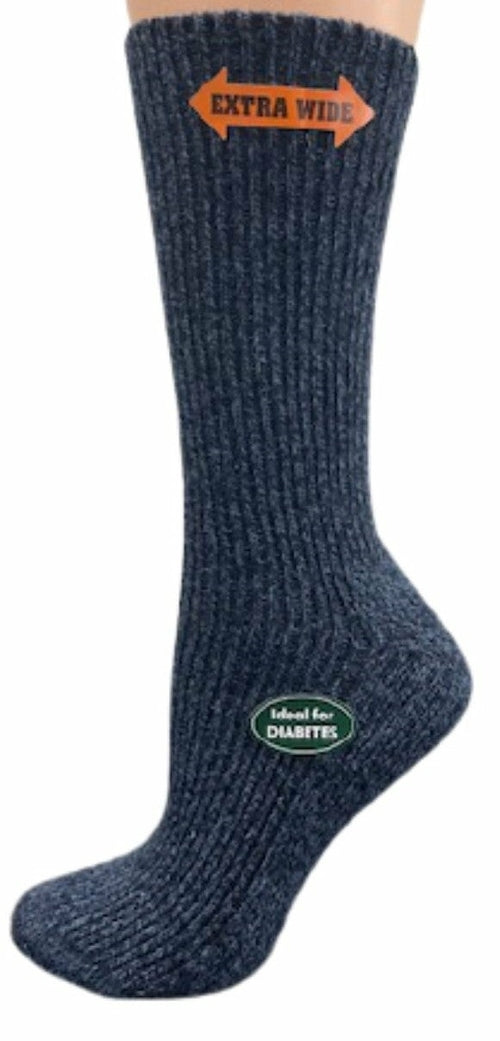 Women's Socks for Hiking with Extra Wide Calf - Great for the Outdoors