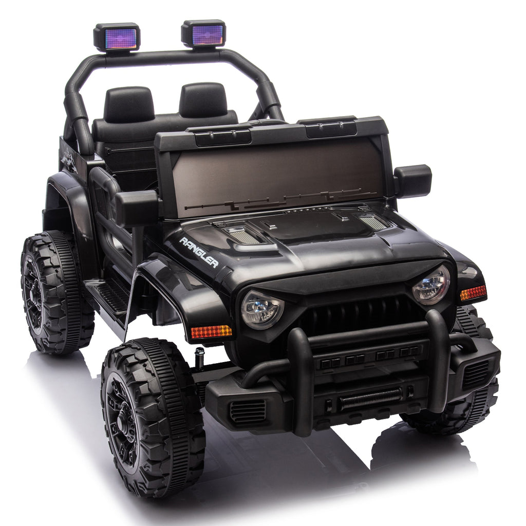 12V Kids Ride On Electric Car W Parents Control,Dual Drive, Four-wheel