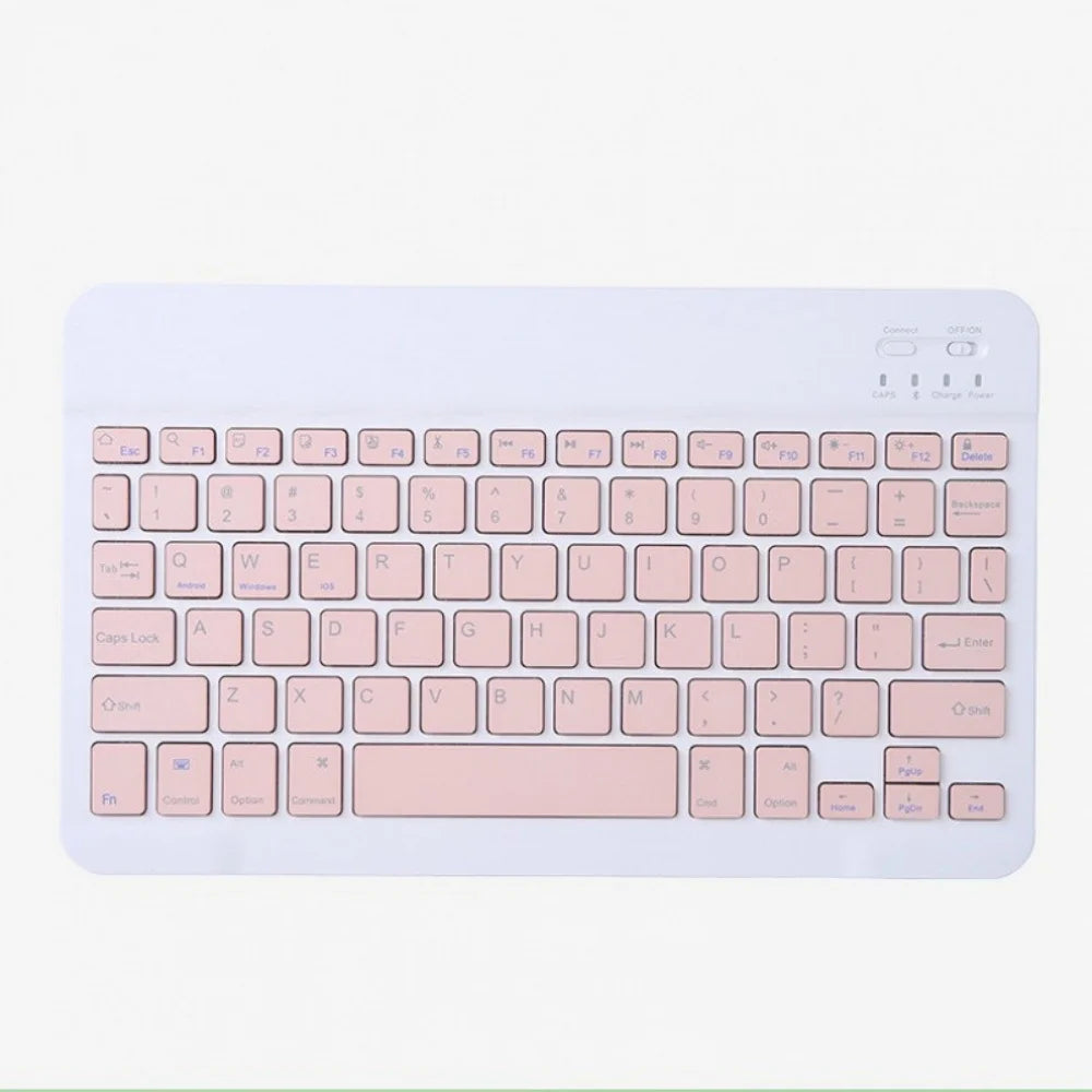 7/10inch Bluetooth 5.1 Keyboard Mini Wireless Keyboard for iPad Pro Air Notebook Rechargeable Gaming Keyboard For Laptop Tablet