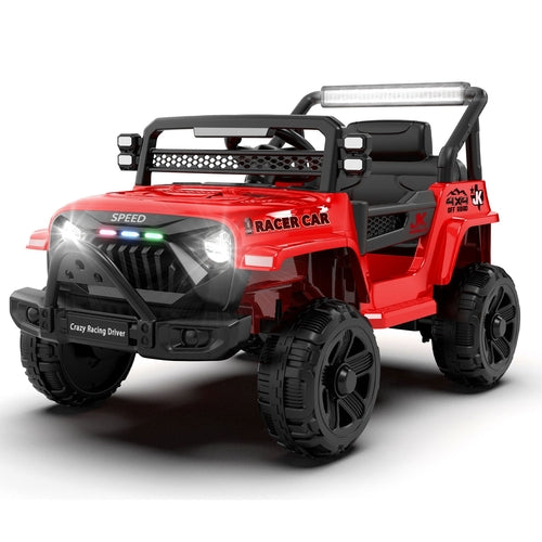 12V Kids Ride On Electric Truck Car WParents Control,2WD,Four-wheel
