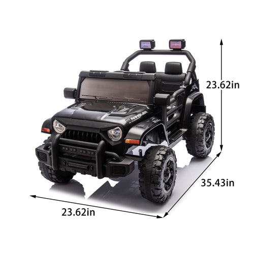 12V Kids Ride On Electric Car W Parents Control,Dual Drive, Four-wheel