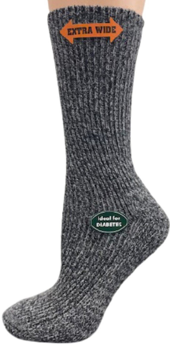 Women's Socks for Hiking with Extra Wide Calf - Great for the Outdoors