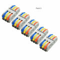 2/3 Way Electrical Connectors Wire Block Clamp Clips Fast Cable